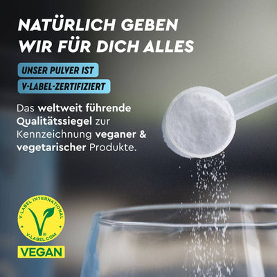 Kreatin Pulver V-Label zertifiziert