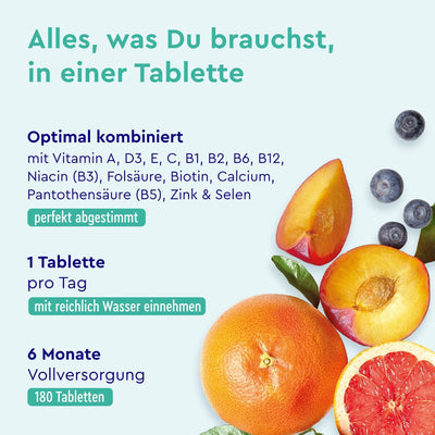 Multivitamin Tabletten Einnahme