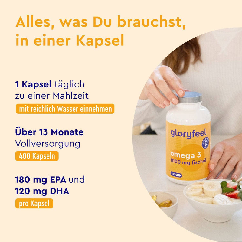 Omega 3 Kapseln Einnahme