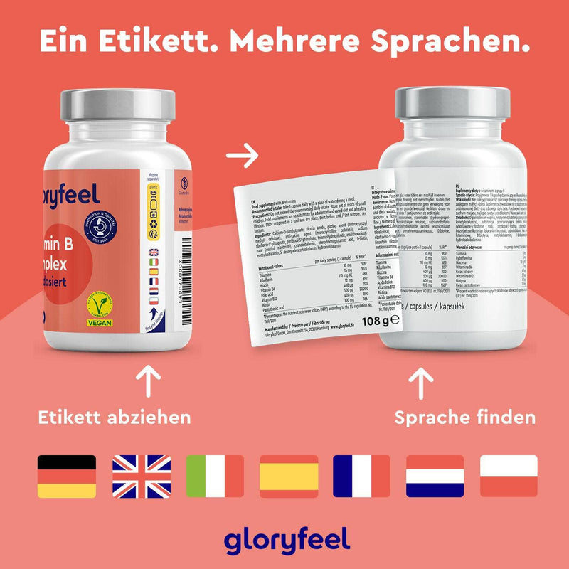 Vitamin B Komplex Forte Sprachen