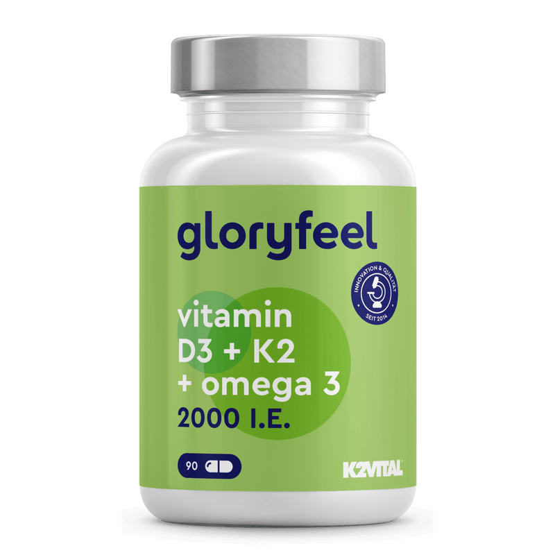 Vitamin D3 + K2 + Omega 3 Kapseln