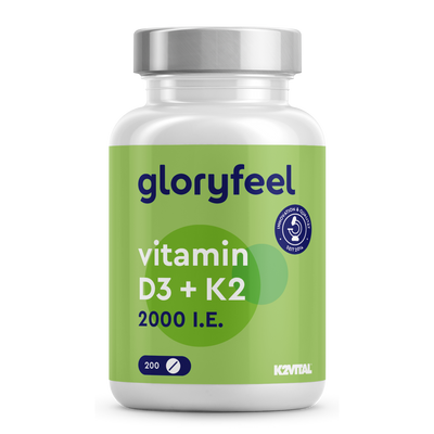 Vitamin D3 K2 Tabletten 2000 I.E.