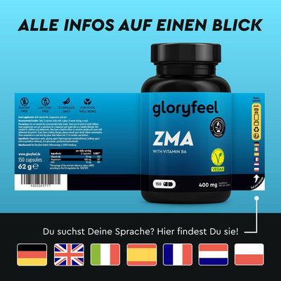 ZMA Kapseln Sprachen